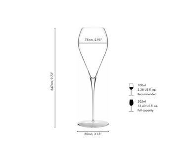 Келих для шампанського 305 мл, Manufaktur Bellorotondo Riedel