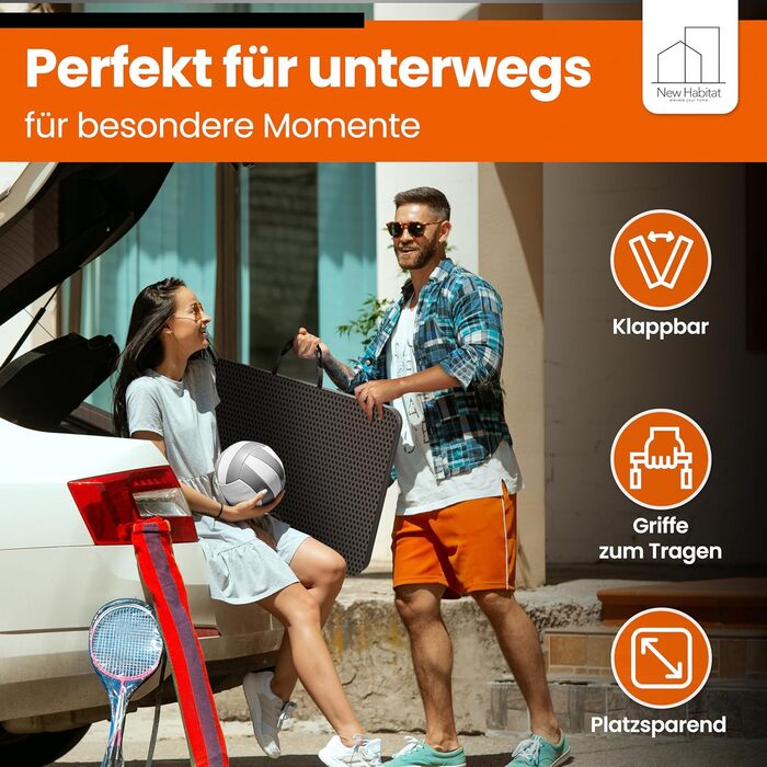 Складной набор из 3 предметов стол и скамейки NewHabitat