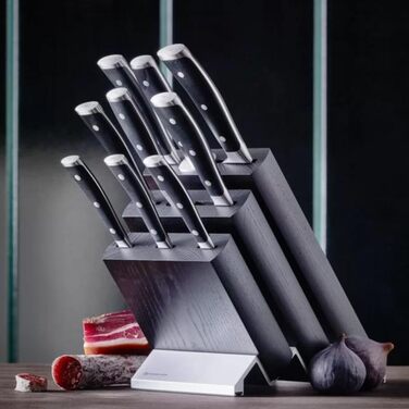 Набор ножей для стейка WSTHOF Classic Ikon, 4 шт. (Черные, отдельные ножи)