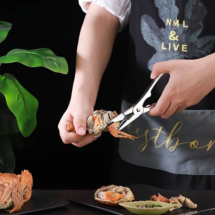 Щипці та виделка для морепродуктів CHEFZOCO