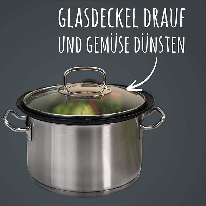 Силіконовий захист від википання для каструль і сковорідок Kochblume