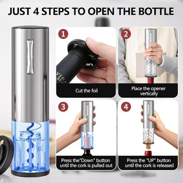 Набір для відкривання вина 4-в-1 BGFOX