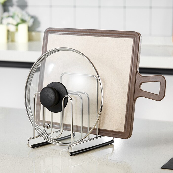 Сушка для посуду Fissman 16x11x15,5 см нержавіюча сталь, пластик (17082)