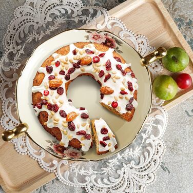 Порцелянова миска вінтажна на ніжці fanquare