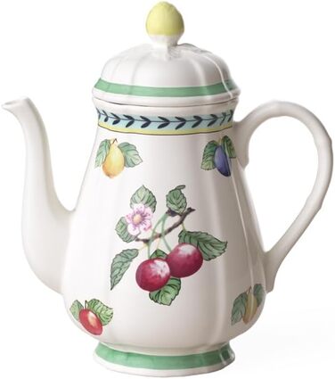Кофейник 1,1 л белый с росписью French Garden Fleurence Villeroy & Boch