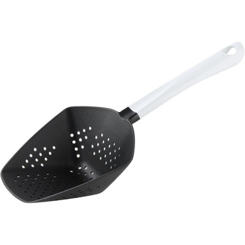 Ложка для процеживания 31 см, черно-белая Arcadalina Fackelmann