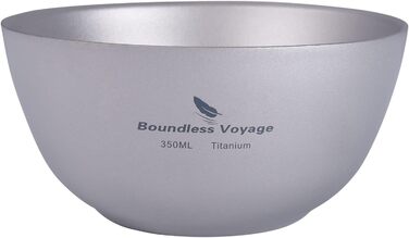 Титановая чаша с двойными стенками 350 мл Boundless Voyage