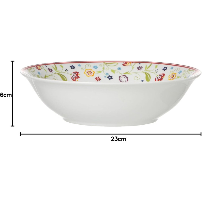 Сервірувальна миска з квітковим декором 23 см Ritzenhoff & Breker