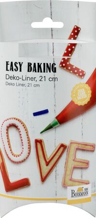 Кондитерский мешок, 11 предметов, 21 см, Easy Baking RBV Birkmann