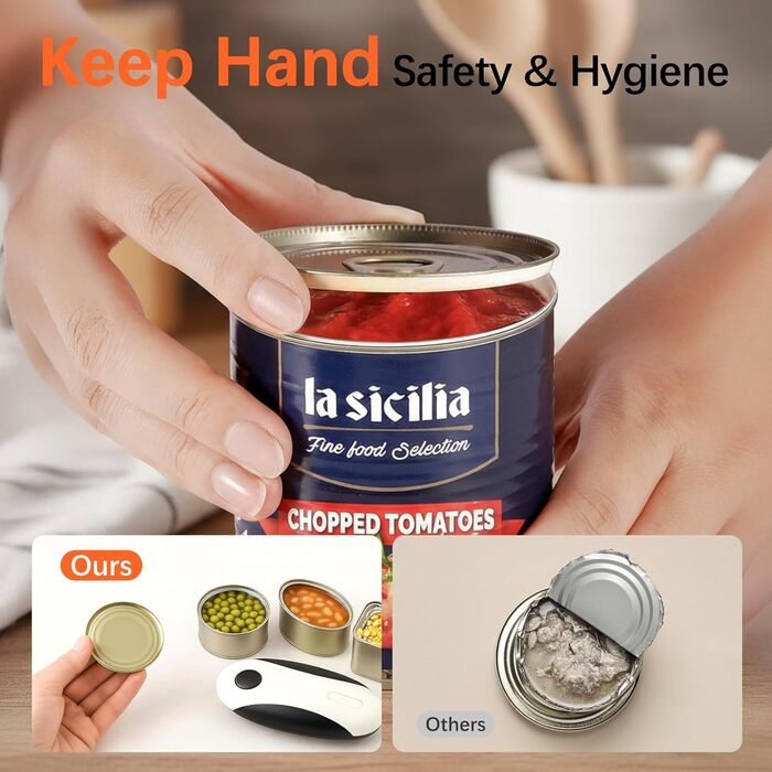 Электрический открыватель для консервных банок с USB-зарядкой MERTTURM