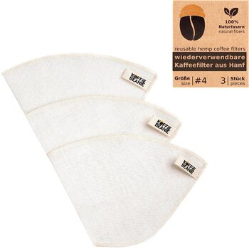 Многоразовый кофейный фильтр 3 шт Koffie Beanie