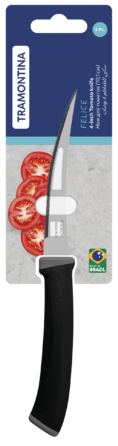 Ніж для томатів Tramontina Felice black, 101 мм (7081467)