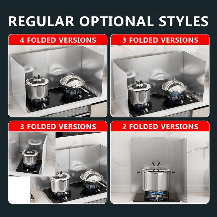 Захист від бризок з нержавіючої сталі для плити Tauzveok