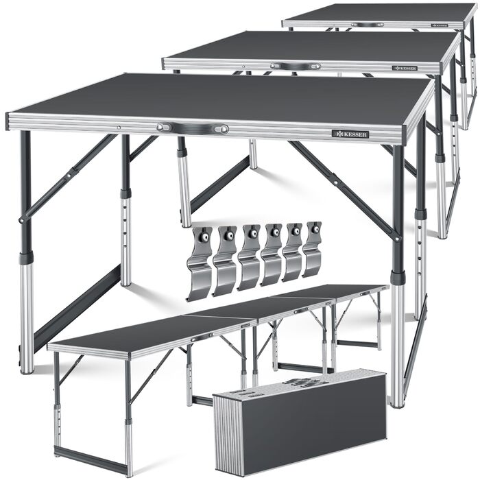 Професійний стіл 3-секційний 100 x 60 см KESSER