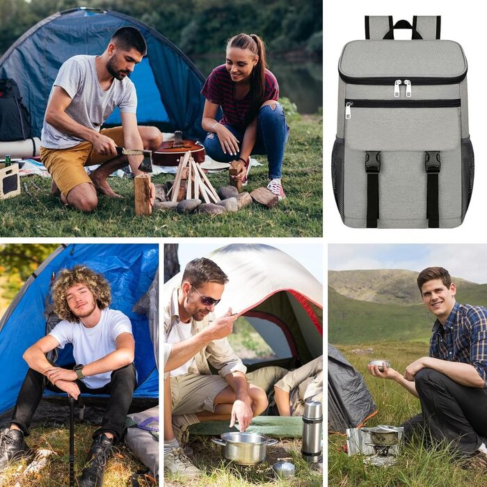 Термо-рюкзак сірий Generisch