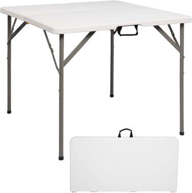Складаний кемпінговий стіл 86 х 86 х 73,5 см Bonnlo