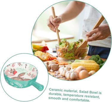 Миска для супу з ручкою TOPBATHY