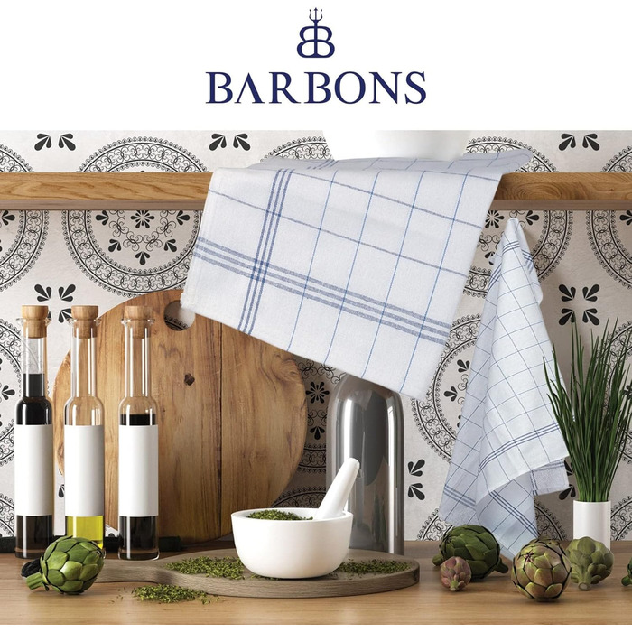 Набір з 20 кухонних рушників 50 x 70 см, синій BARBONS