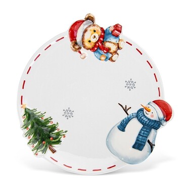 Тарілка 20 см Fissman доломіт (0369)