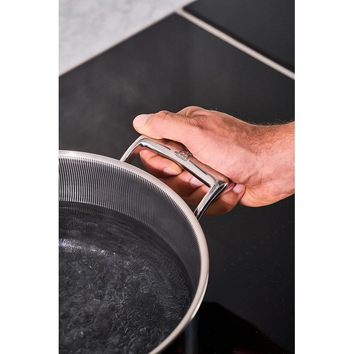 Набор кастрюль с антипригарным покрытием в форме сот со стеклянными крышками, 5 предметов Peak Zwilling