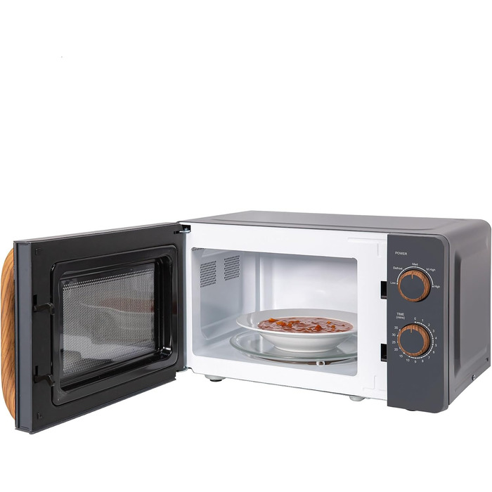 Мікрохвильова піч і, 17 л, 700 Вт, сірий RHMM713G Russell Hobbs