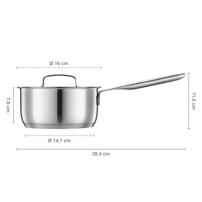 Ківш Fiskars All Steel 1,5 л матовий (1064750)