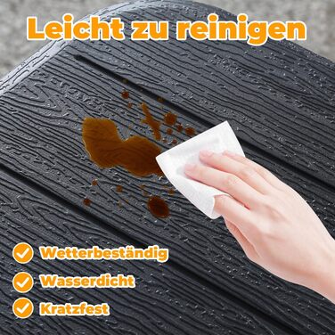 Складной набор для отдыха стол и 2 лавки Hebitod