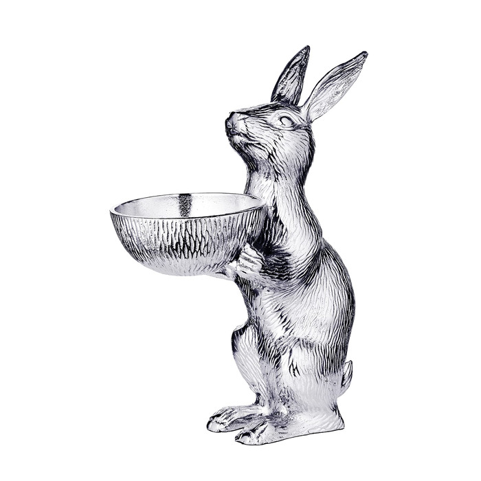 Фігурка кролика з мискою 31 см EDZARD