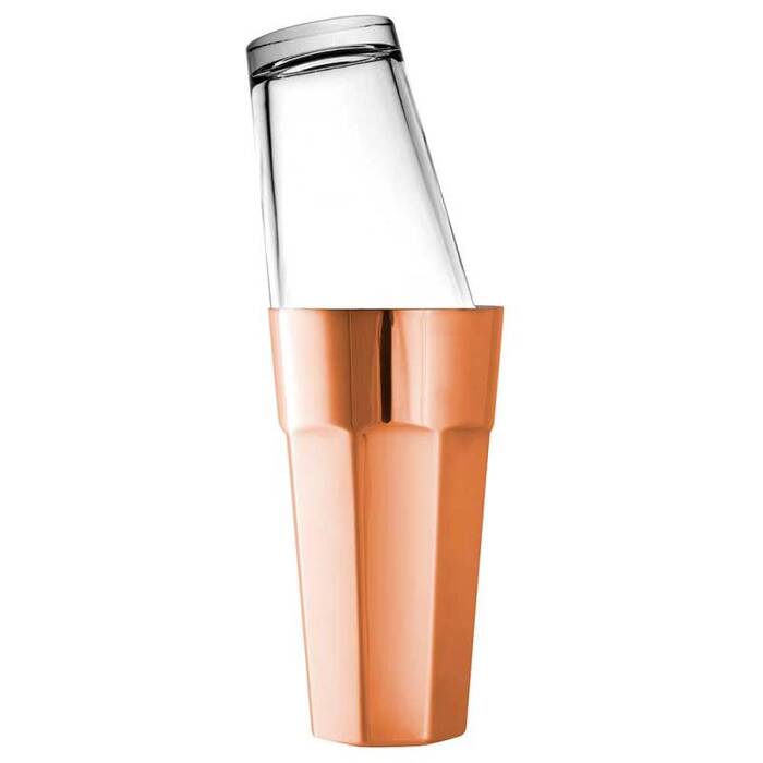 Шейкер 700 мл, Octagonal, медное покрытие, Urbanbar (Урбанбар)