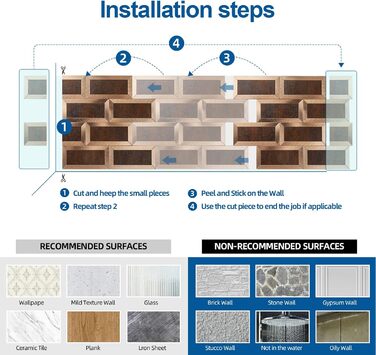 Плитка для кухонной стены 26 х 26 см Yipscazo