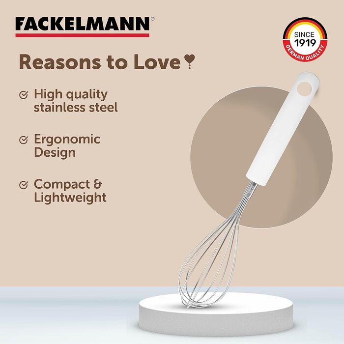 Вінчик 29 см, набір 2 предмети Arcadalina Fackelmann