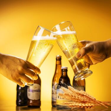 Набір з 4 пивних келихів 420 мл ParaCity