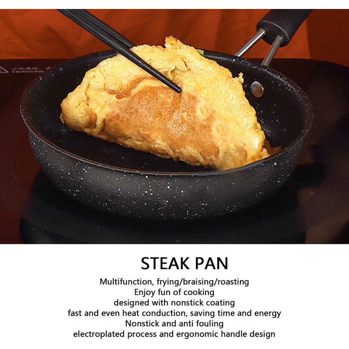 Сковорода 12 см з антипригарним покриттям HERCHR