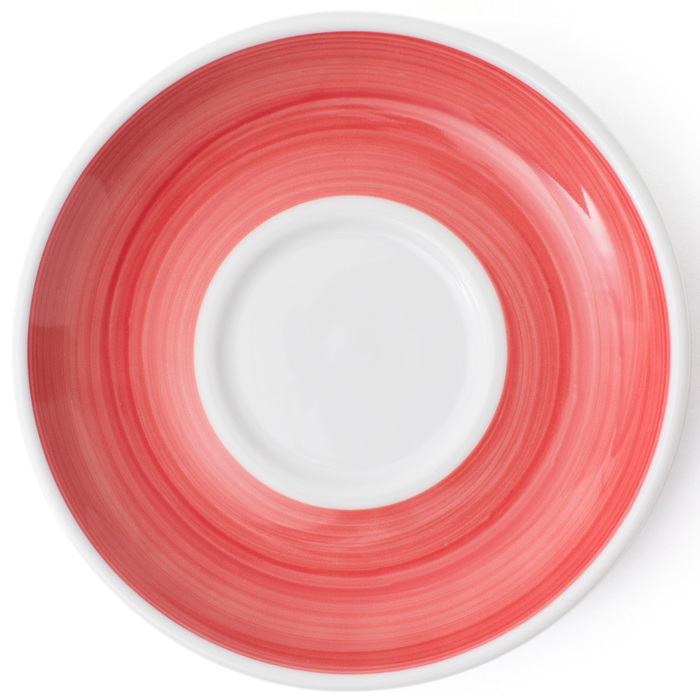 34411 Блюдце 14,5 см Red для серій 'Verona/Torino/Bari/Palermo Millecolori Hand Painted'