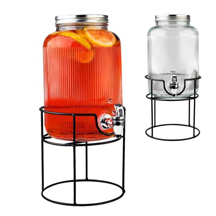 Диспенсер для напитков с подставкой 4 л SUPERBUTELKI.PL