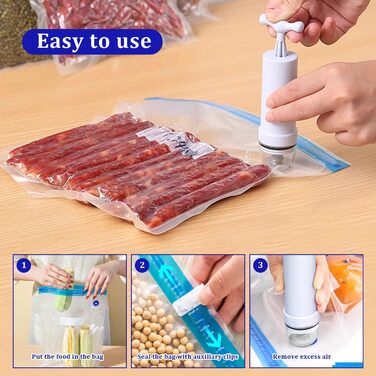 Вакуумные пакеты 10 пакетов с насосом 22 x 28 см. leyomgamz