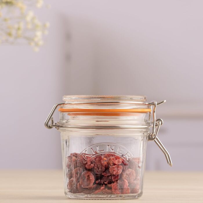 Стеклянная банка 0,35 л с зажимом Kilner