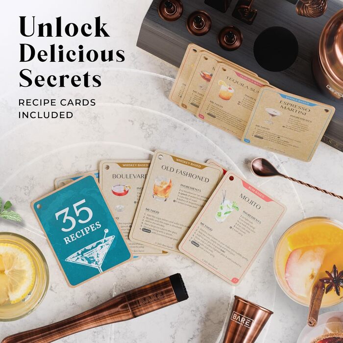 Професійний набір барного приладдя 14 предметів Bare Barrel