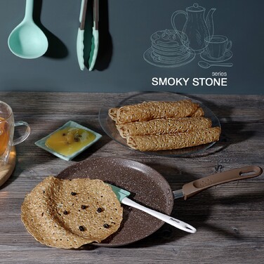Сковорідка для млинців Fissman SMOKY STONE 20 см (14370)
