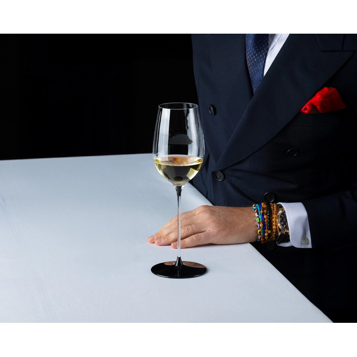 Бокал для белого вина Рислинг 400 мл, Fatto A Mano Black Tie Riedel