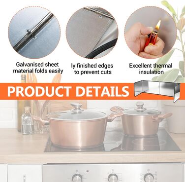 Кухонный фартук для защиты кухни и плиты LZYDKH