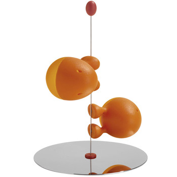 Солонка і перечниця 11х14,5х11 см помаранчеві Lilliput Alessi