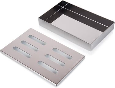 Контейнер для копчення 20 x 13 x 3,5 см з тріскою Blumtal