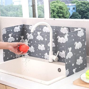 Складная защитная пластина от брызг масла Lurrose