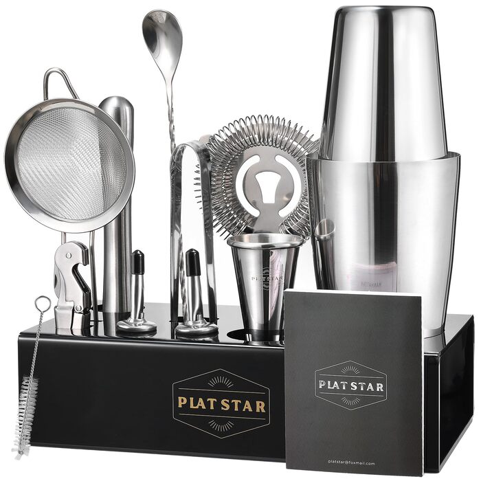 Професійний барний набір з нержавіючої сталі Plat Star
