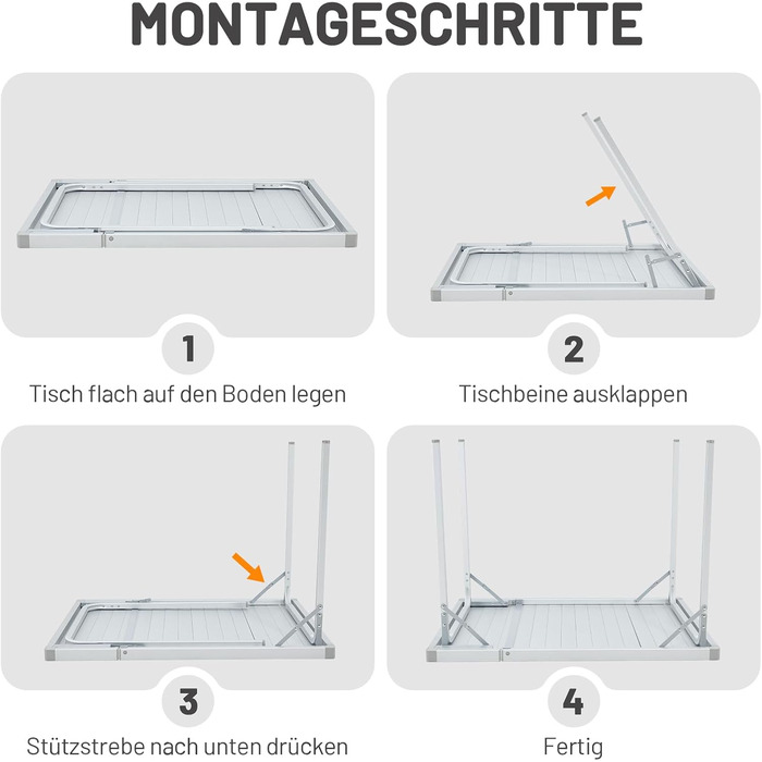Складной кемпинговый стол для 4 человек TIMBER RIDGE