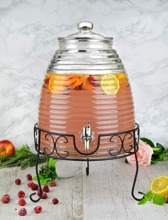 Диспенсер з металевим краном та підставкою 9 л Sendez