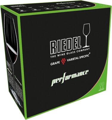 Набір з 2 келихів для червоного вина Шираз 631 мл, Performance Riedel