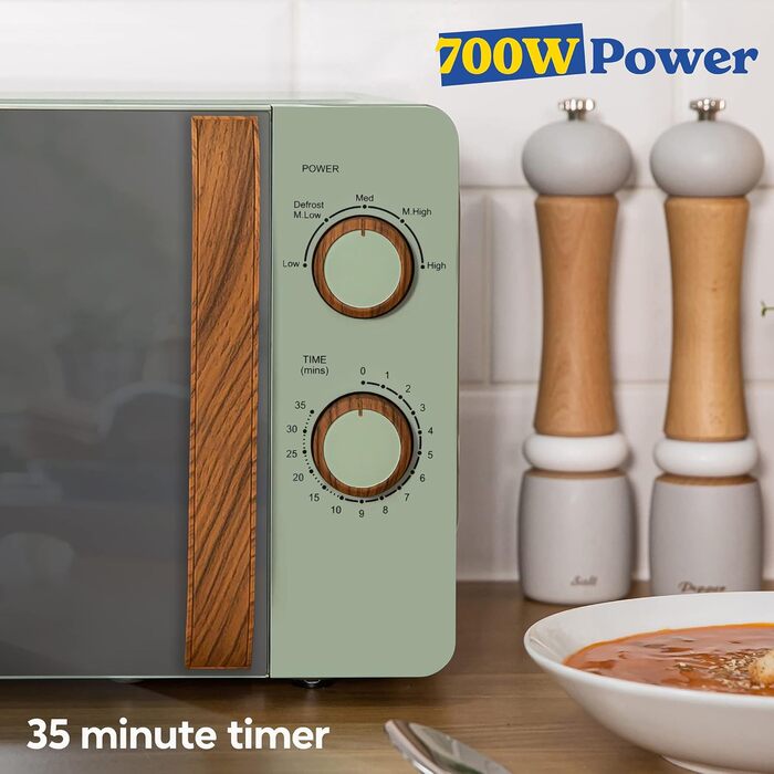 Мікрохвильова піч 17 л, 700 Вт зелений RHMM713MG-N Russell Hobbs