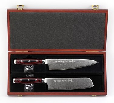 Набор ножей в эксклюзивной деревянной коробке Yaxell